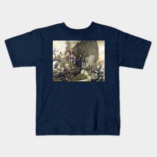 Rip Van Winkle - Arthur Rackham Kids T-Shirt